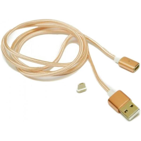 NINJA USB to Micro USB 1m Gold (YT-MCFB-M/G/09165) - зображення 1