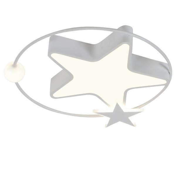 Victoria Lighting Світильник світлодіодний  з пультом д/к 74 Вт білий Lorelei/PL450 white (Lorelei/PL450 white) - зображення 1
