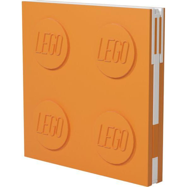 LEGO Блокнот з ручкою  Stationery Deluxe помаранчевий 4003064-52440 - зображення 1