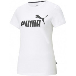 PUMA Футболка  Ess Logo Tee 58677402 M White (4063697275058)