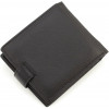 ST Leather Середній чоловічий портмоне з натуральної шкіри чорного кольору з блоком під карти  1767468 - зображення 3