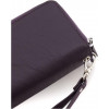 ST Leather Фіолетовий жіночий гаманець із натуральної шкіри на дві блискавки  1767388 - зображення 5