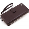 ST Leather Місткий коричневий гаманець-клатч із натуральної шкіри на зап'ястя  1767373 - зображення 3