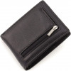 ST Leather Чоловічий шкіряний гаманець чорного кольору із затискачем для купюр  1767348 - зображення 3
