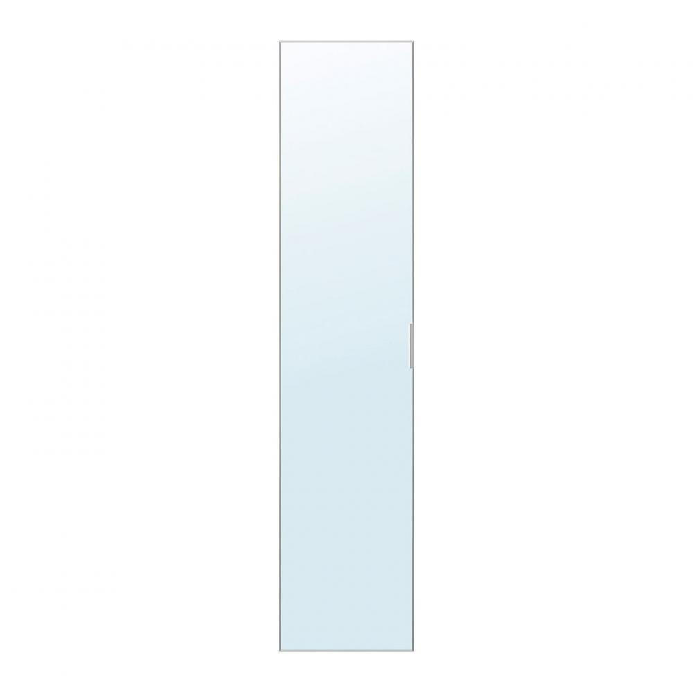 IKEA STRAUMEN, 994.162.84, Дверцята з петлями, дзеркало, 40х180 см - зображення 1