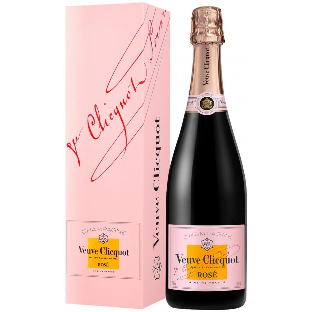 Veuve Clicquot Шампанське  Ponsardin «Rose» сухе, рожеве 0.75 л (BDA1SH-SVC075-003) - зображення 1