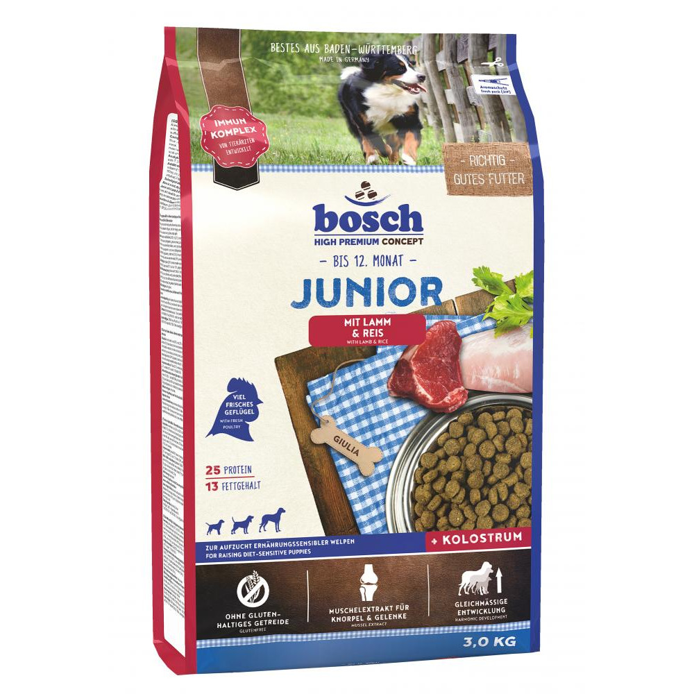 Bosch Junior Lamb & Rice 3 кг - зображення 1