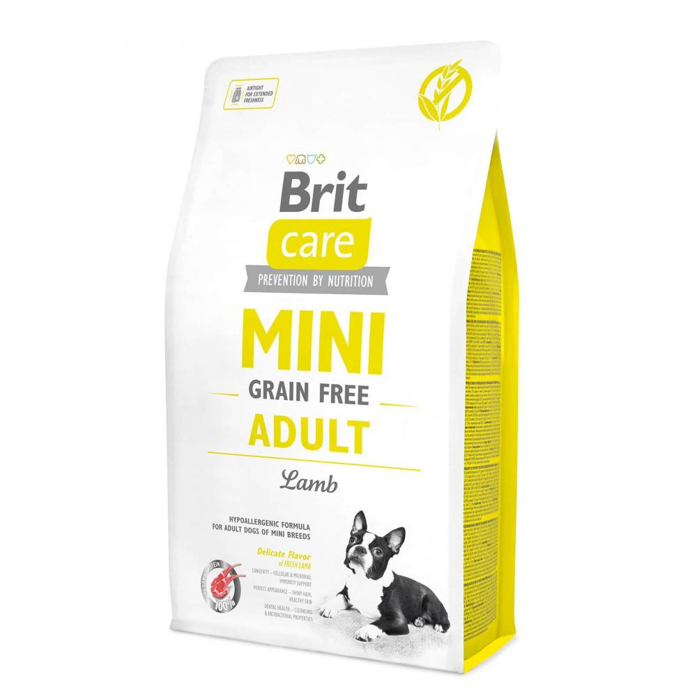 Brit Care Grain-free Mini Adult Lamb 2 кг (170770/0107) - зображення 1