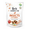 Brit Crunchy Snack Adult Dog Insects with Turkey 200 г (100625) - зображення 1