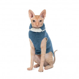 Pet Fashion Sweater Cat - Светр для котів (бірюза) XS (23-27 см) (PR242952)
