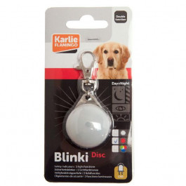 Karlie-Flamingo Flamingo Blinki Disc Светящийся брелок безопасности для собак водонепроницаемый (64241)