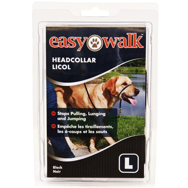 Premier Ошейник Easy Walk тренировочный, для собак, черный, большой (EW_HC_L_BK_17) - зображення 1