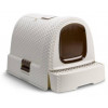 Curver Petlife LITTER BOX - Закрытый стильный туалет для кошек 51х39х39 см (00615) - зображення 1