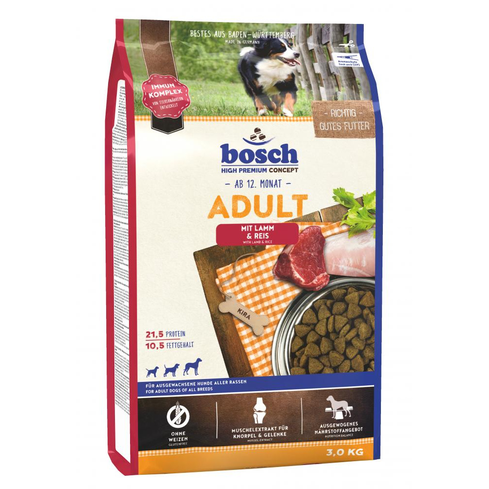 Bosch Adult Lamb & Rice 3 кг - зображення 1