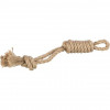 Trixie Іграшка для собак  мотузковий циліндр на катані, конопля/бавовна, 35 см (TX-34888) - зображення 1