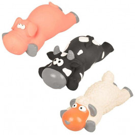 Karlie-Flamingo Sheep/Pig/Cow ОВЦА/ ПОРОСЕНОК/ КОРОВА игрушка для собак, латекс (517965)
