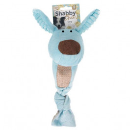 Karlie-Flamingo Игрушка Shabby Chic Dog для собак, с мячом и пищалкой, 40х10 см (515998)
