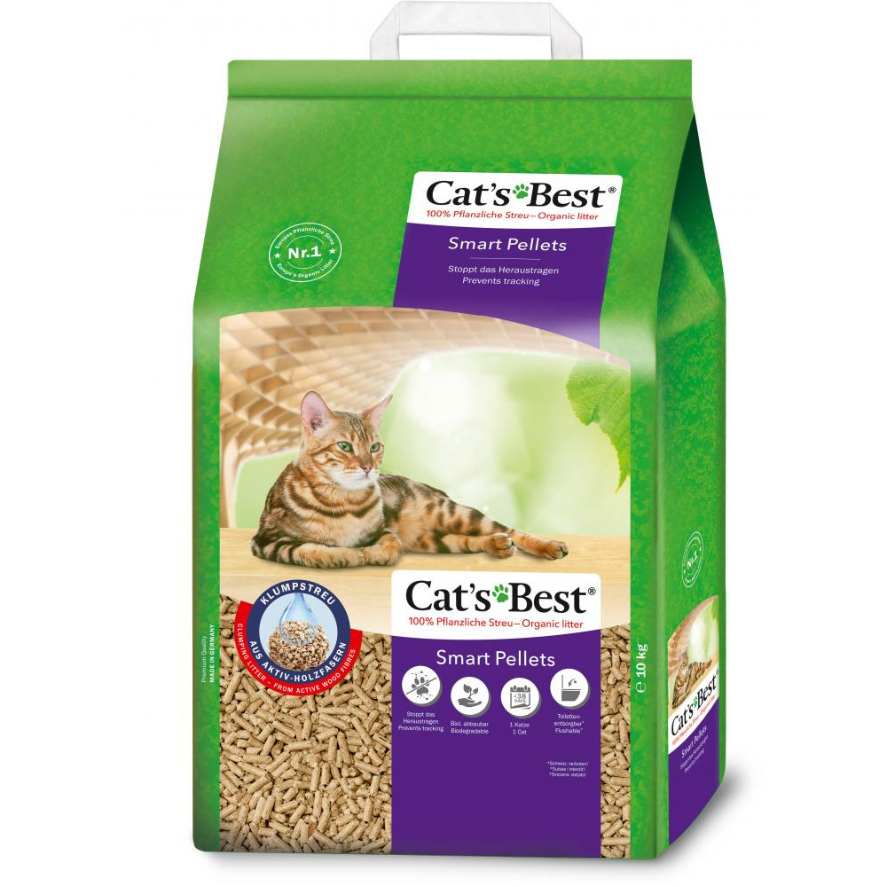 Cat's Best Smart Pellets 10 кг 20 л JRS321742 - зображення 1