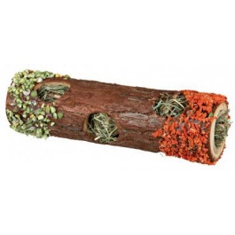 Trixie Тоннель с сеном+лепестки календулы (дерево) 30см/35гр (60771)