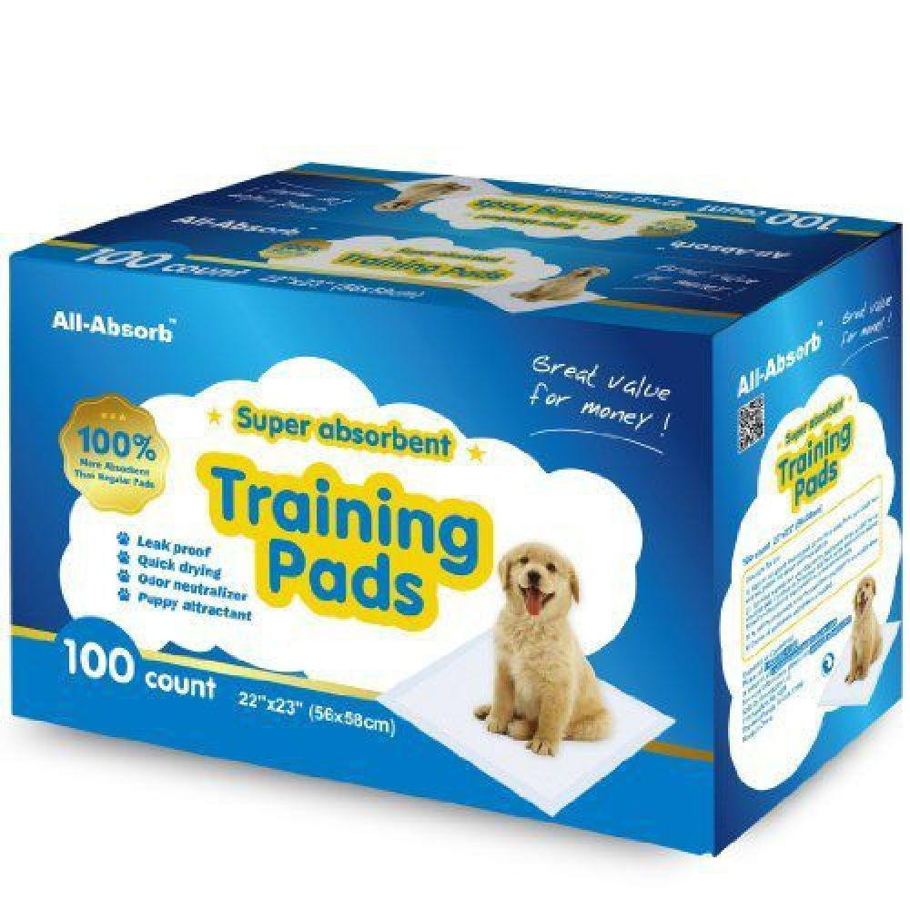 All Absorb Regular Training - пеленки для собак 56х58 см 100 шт (57206) - зображення 1