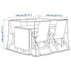 IKEA TOSTERO чехол для мебели (302.923.23) - зображення 4