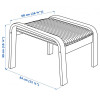 IKEA POANG-3 brazowy/Glose ecru (298.604.76) - зображення 5