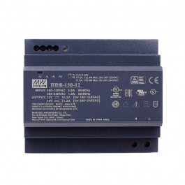 Mean Well 12V 150W IP20 на DIN-рейку (HDR-150-12)