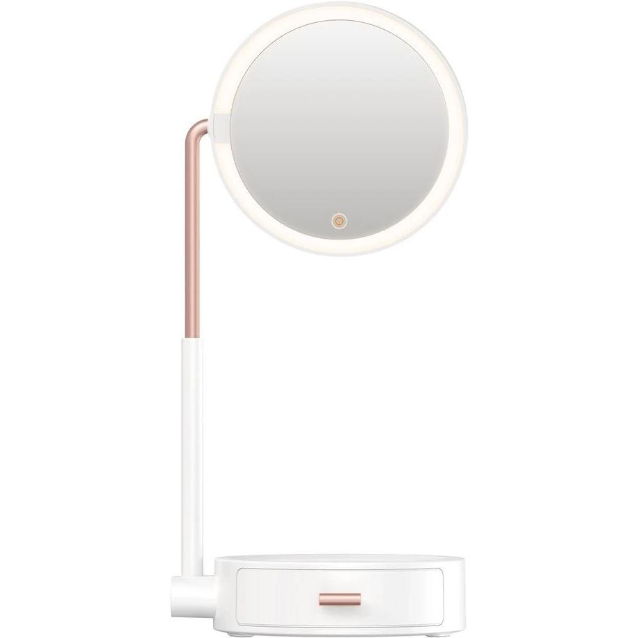 Baseus Дзеркало для макіяжу з підсвічуванням Smart Beauty Series Lighted Makeup Mirror with Storage Box DGZ - зображення 1