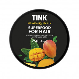 Tink Маска для волос Superfood for hair разглаживающая Манго и жидкий шелк 250 мл