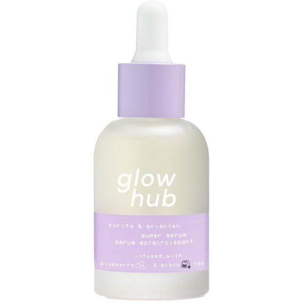 Glow Hub Сироватка для обличчя  Purify & Brighten Super Serum Детокс для проблемної шкіри 30 мл (501960724764 - зображення 1