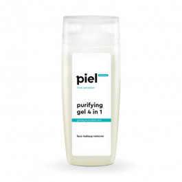 Piel Cosmetics Демакіяж-гель PielCosmetics для вмивання проблемної шкіри Purifying Gel 4 in 1 Pure Salvation, 200 м