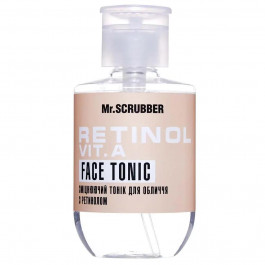 Mr. Scrubber - Зміцнюючий тонік для обличчя з ретинолом Retinol Vit.A Face Tonic (250 мл)