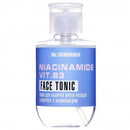 Mr. Scrubber - Тонік для обличчя проти розацеа та куперозу з ніацинамідом Niacinamide Vit. B3 Face Tonic (250 мл)