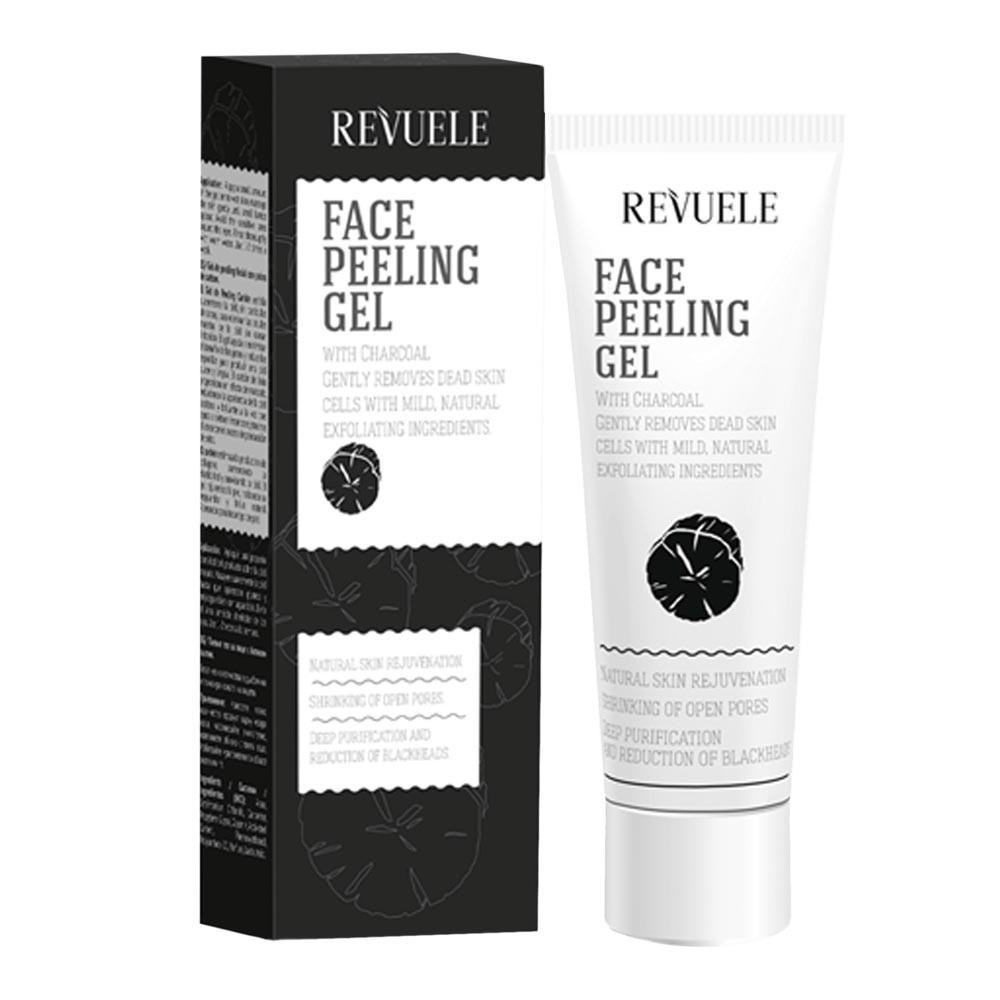 Revuele Гель-пілінг для обличчя  з вугіллям 80 мл (5060565100084) - зображення 1