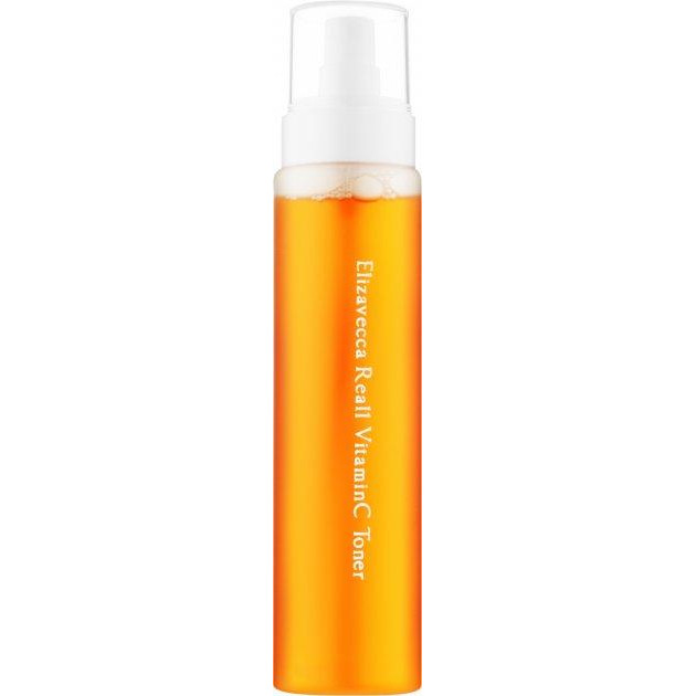Elizavecca Освітлюючий тонік-спрей  Real1 VitaminC Toner з вітаміном С 200 мл (8809635721555) - зображення 1