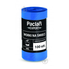 Paclan Мешки для мусора с ушками Expert крепкие 60 л 100 шт. (MultiTop) (5900942137800)