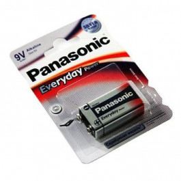 Panasonic Krona bat Alkaline 1шт EVERYDAY POWER (6LR61REE/1BR)