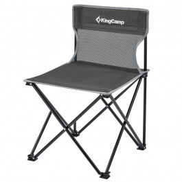 KingCamp Compact Chair in Steel M Black/Grey (KC3832_blackgrey)