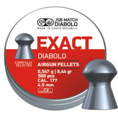 JSB Diabolo Exact 4.5 мм, 0.547 г, 500 шт. - зображення 1