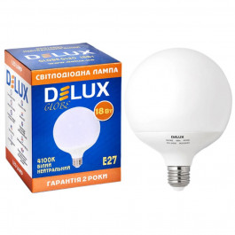 DeLux LED Globe G120 18W 4100K 220В E27 (90012693)