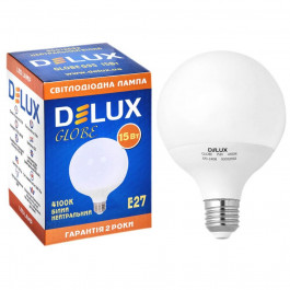 DeLux LED Globe G95 15W 4100K 220В E27 (90012692)