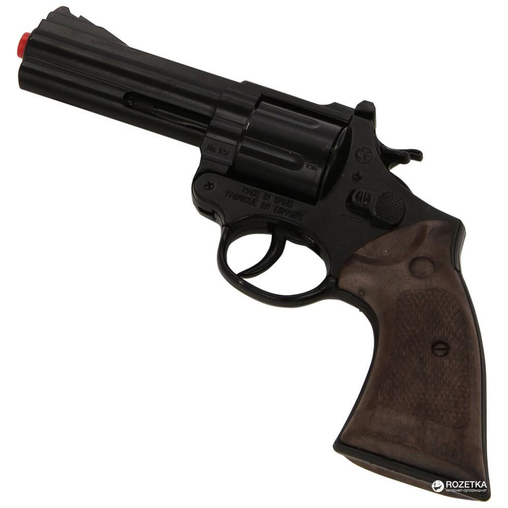 Gonher Револьвер 12-зарядний чорний, в коробці (127/6) - зображення 1