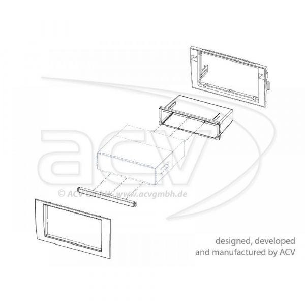 ACV Переходная рамка 281320-12-1 для Audi A4/Seat Exeo (3R/3N) - зображення 1