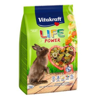 Vitakraft Корм для кроликов с бананом Life 600 г 25119 - зображення 1
