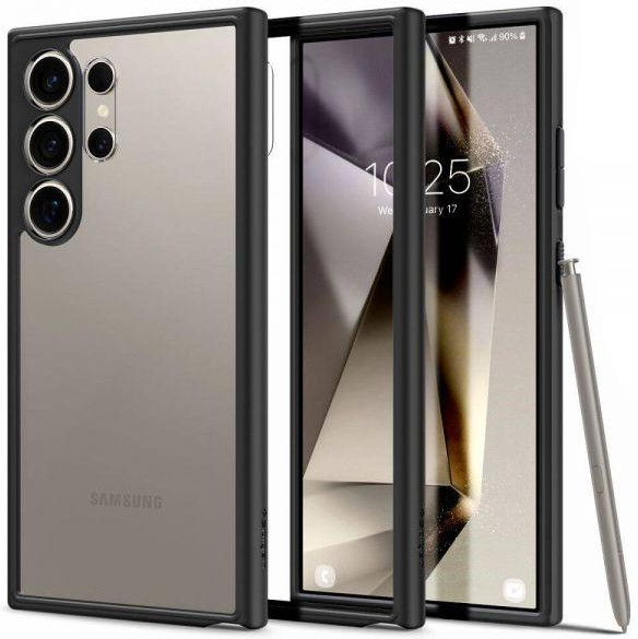 Spigen Samsung Galaxy S24 Ultra Ultra Hybrid Matte Black ACS07295 - зображення 1