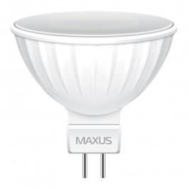 MAXUS 1-LED-513 (MR16 5W 220V GU5.3 AP теплый свет)