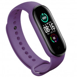 BeCover Силіконовий ремінець для Xiaomi Mi Smart Band 5 / Mi Smart Band 6 Purple (705070)