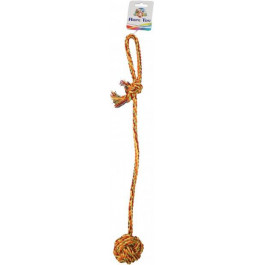 Croci Игрушка для собак  Канат грейфер узловой мяч с длинной ручкой 56 см (8023222143227)
