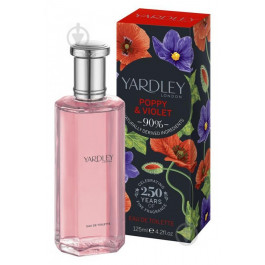 Yardley Poppy & Violet Туалетная вода для женщин 125 мл