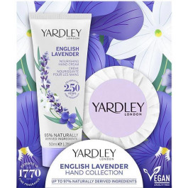 Yardley Набор  Мыло English Lavender 50 г + Крем для рук English Lavender 30 г (5056179303577)